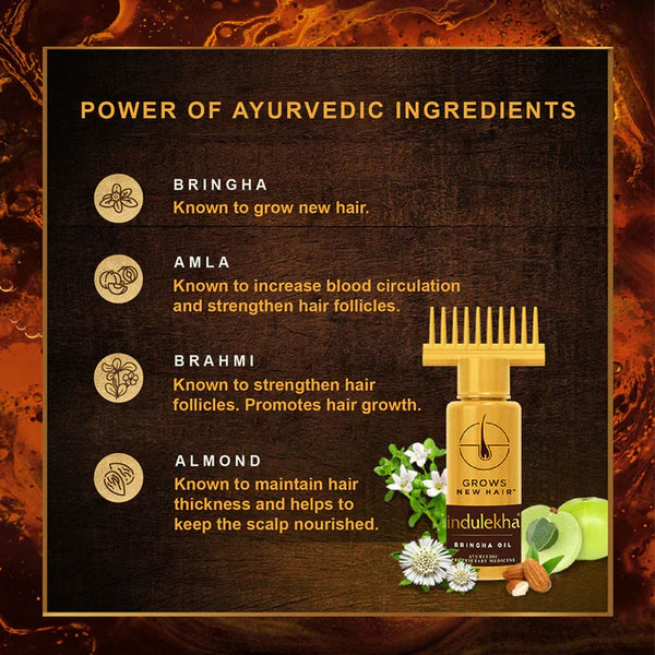 Indulekha Bringha Hair Oil - 100ml Indulekha