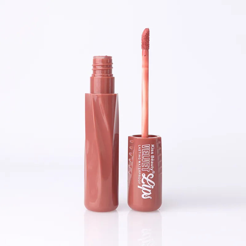 Kiss Beauty Velvet Long Lasting Waterproof Lipgloss Kiss Beauty
