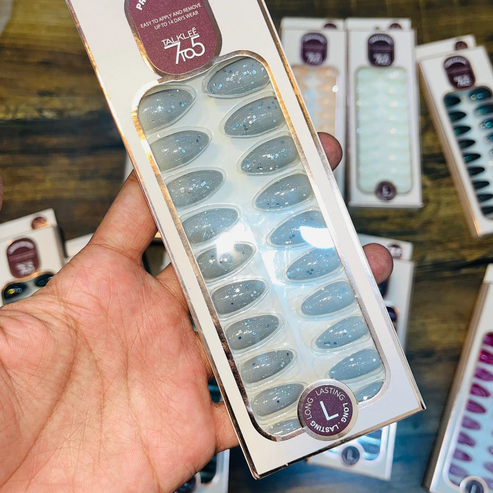 7To5 Talklee Press On nails Artifical Nails With Free Stickers Talklee