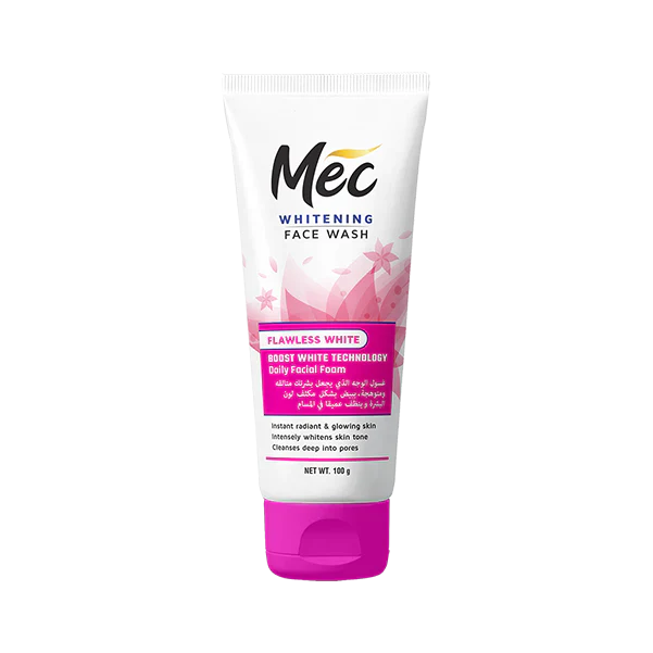 Mec Whitening Flawless White Face Wash 100ml Meclay
