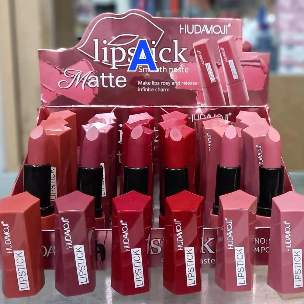 6 Pcs Huda Moji Matte Lipstick Huda Moji