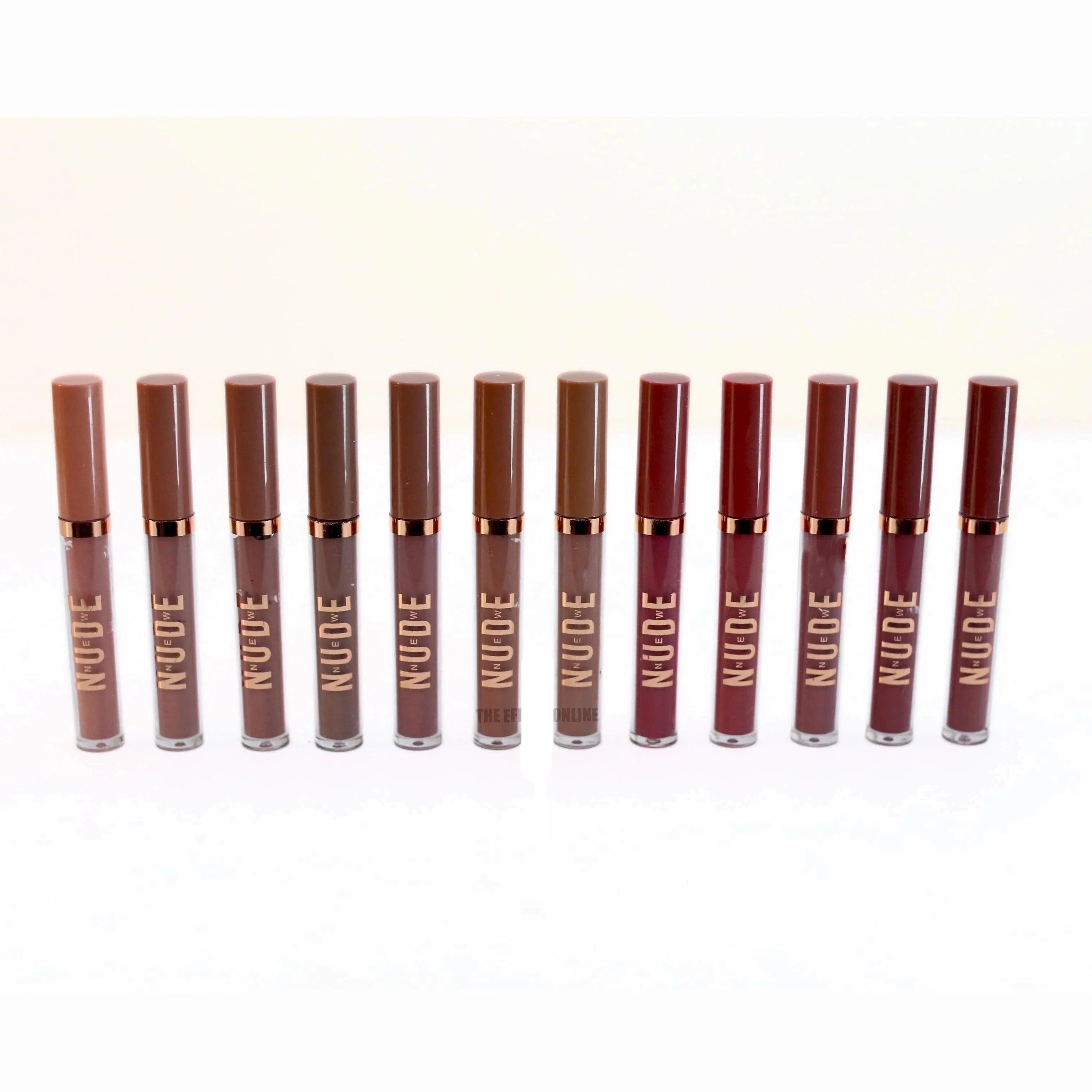 Nude Lip Gloss - Pack of 12 Huda Beauty