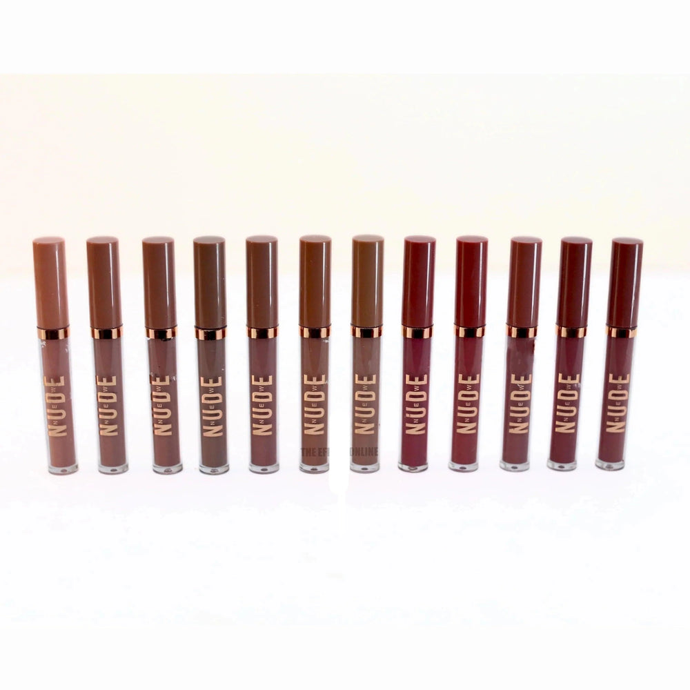 Nude Lip Gloss - Pack of 12 Huda Beauty