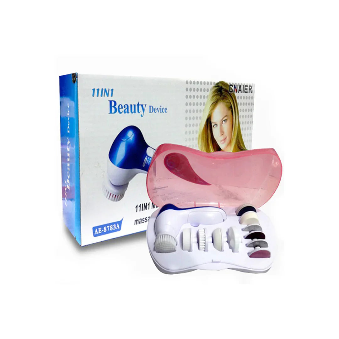 11 in 1 Face Deep Cleanser Callus Remover & Massager Set Cosmia.pk