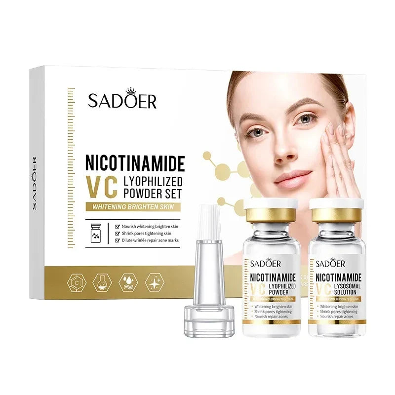 SADOER Nicotinamide Vitamin C Freeze-Dried Powder Set Sadoer