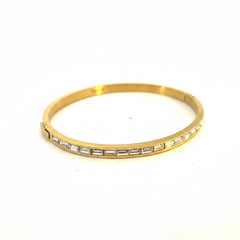 Zircon Gold Color Bangle - Each Cosmia.pk