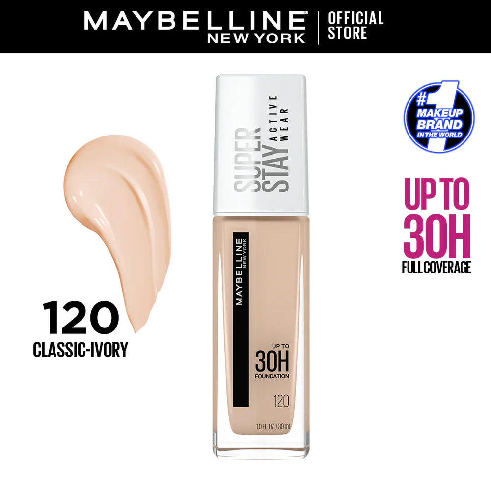 Maybelline Superstay 30 Hour Active Wear Full Coverage Foundation Maybelline