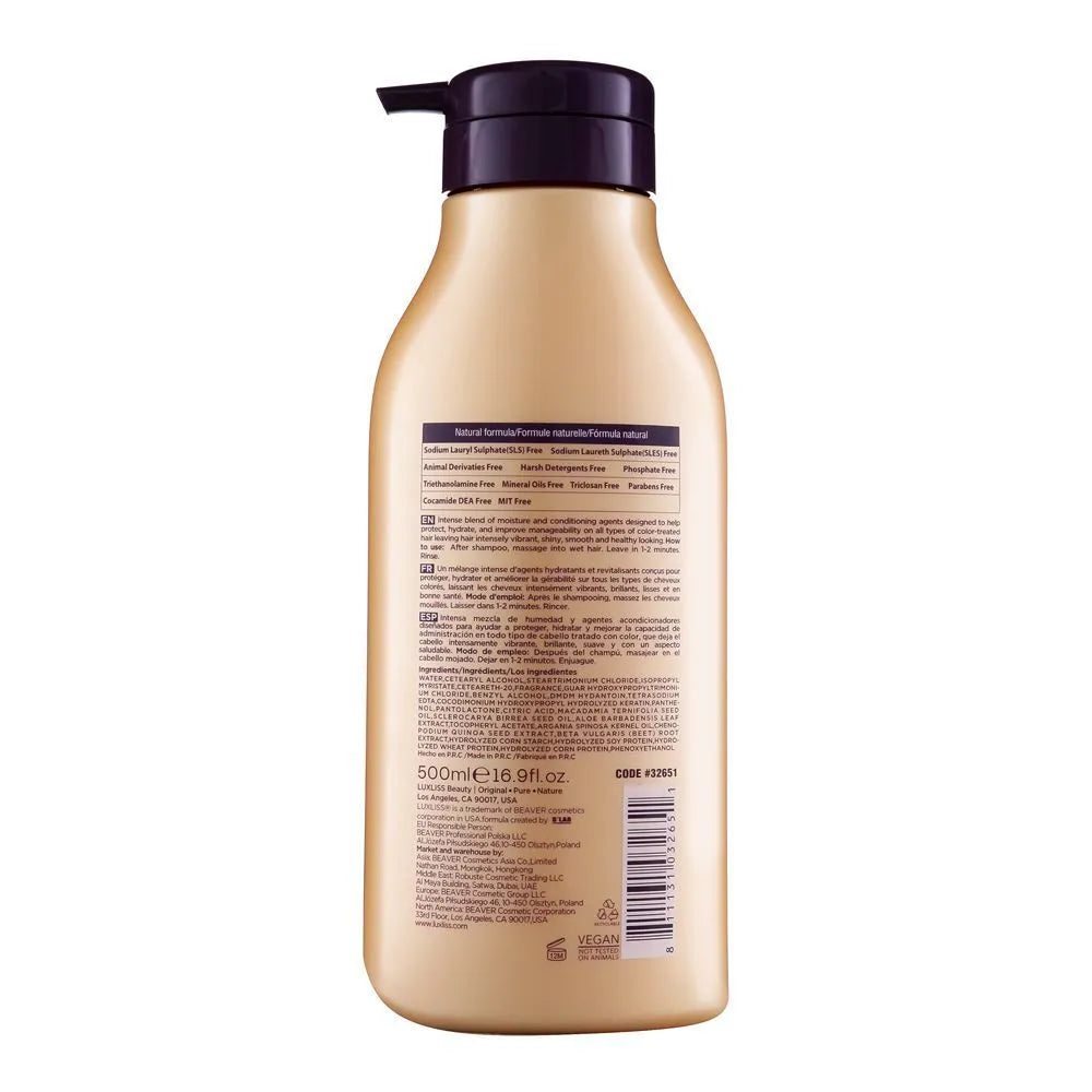 Beaver Luxliss Miracle Africa Argan Oil & Marula Conditioner, Paraben Beaver