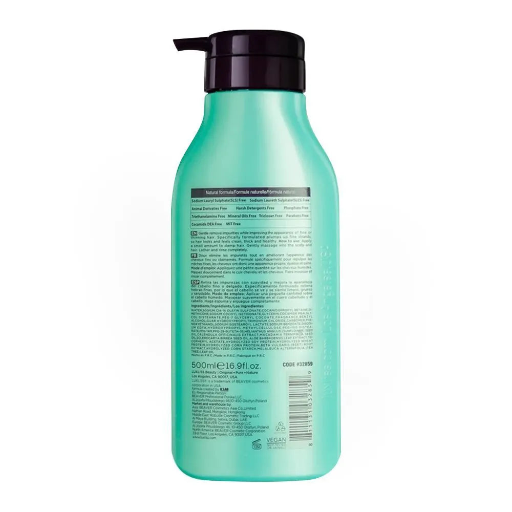 Beaver Luxliss Macadamia & Tea Tree Thickening Scalp & Hair Beaver