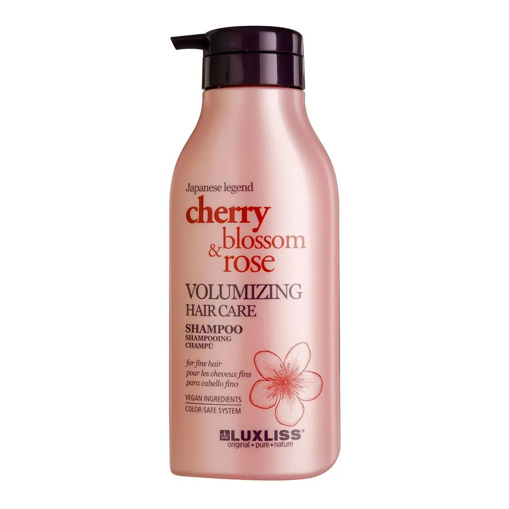 Beaver Luxliss Cherry Blossom & Rose Volumizing Hair Care Shampoo Beaver