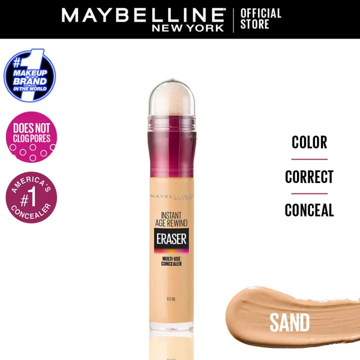 Maybelline Instant Age Rewind Eraser Dark Circles Concealer - 60ml Maybelline