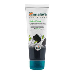 Himalaya Detoxifying Charcoal & Green Tea Face Wash, Cleanses Pores & Purifies Skin Himalaya