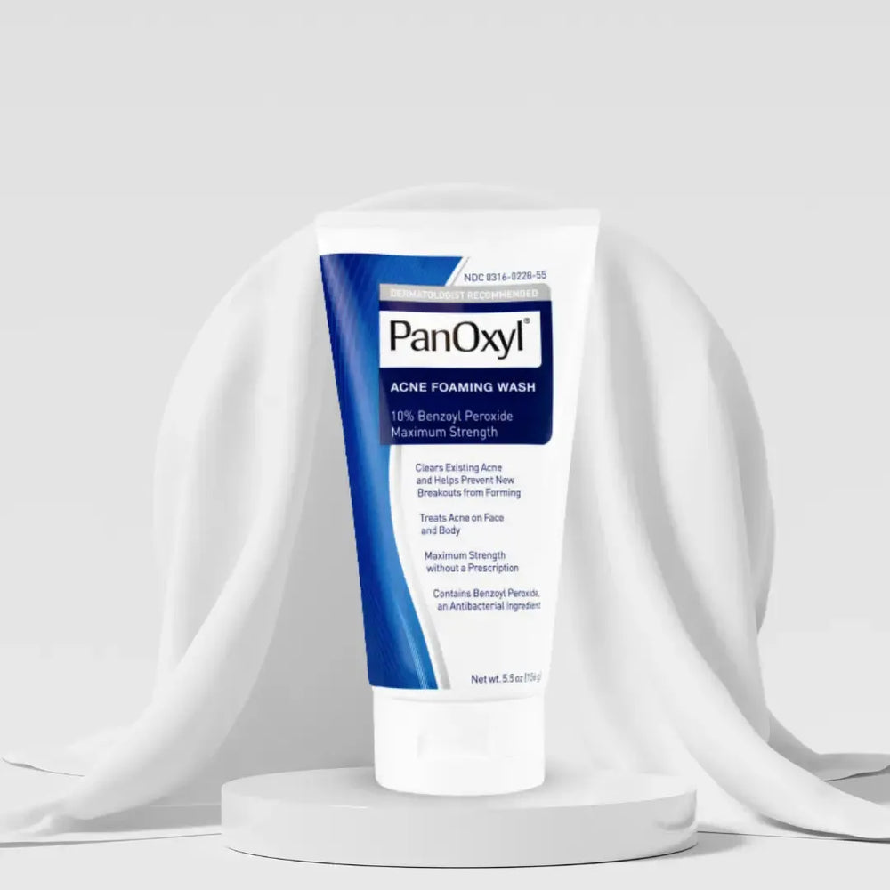 PanOxyl 10% Benozyl Peroxide Facewash For Acne And Pimples 156g PanOxyl