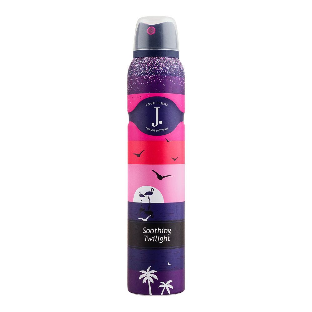Junaid Jamshed J. Soothing Twilight Femme Perfume Body Spray 200ml JUNAID JAMSHED