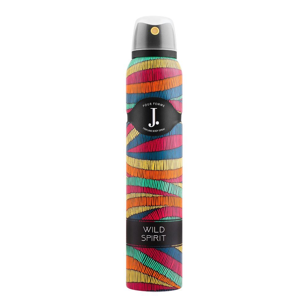 Junaid Jamshed J. Wild Spirit Femme Perfume Body Spray - 200ml JUNAID JAMSHED
