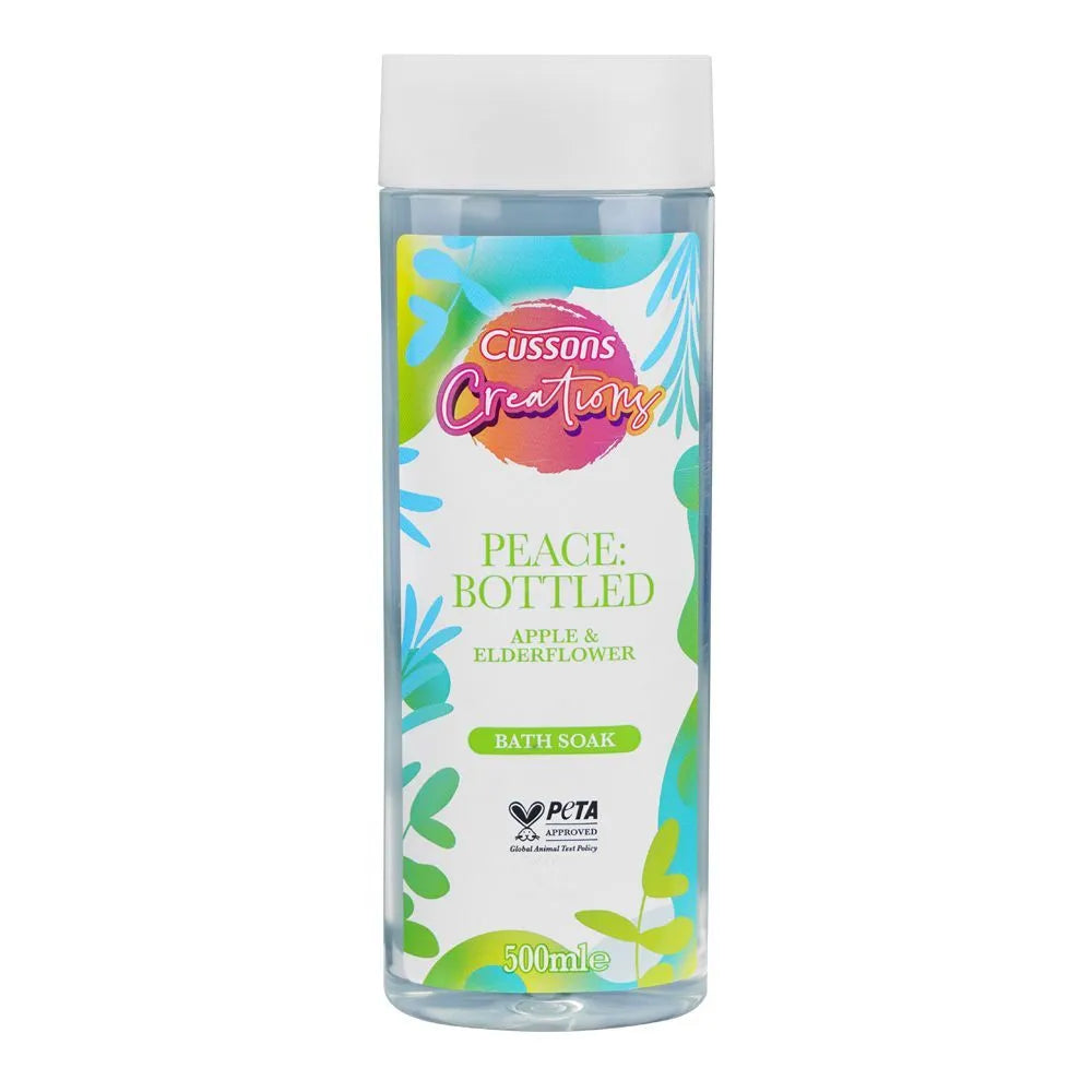 Cussons Creations Peace Bottled Apple & Elderflower Shower Gel Cussons Creations