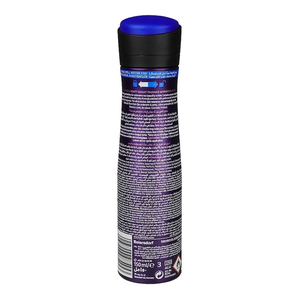 Nivea Pearl & Beauty 48H Lasting, Deodorant Body Spray For Women Nivea
