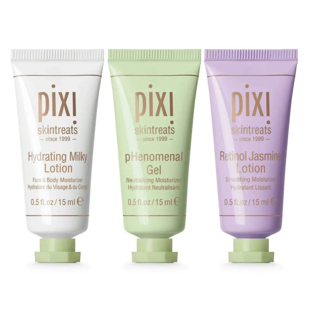 3 in 1 Pixi Multi-Moisturizing Gift Set Trio Of Moisturisers Pixi