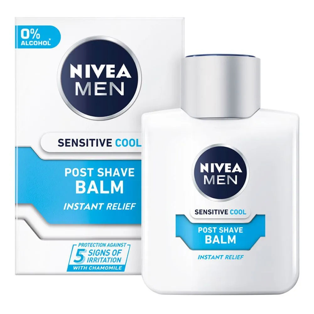 Nivea Men Sensitive Cool Post Shave Balm, Provide Instant Relief Nivea