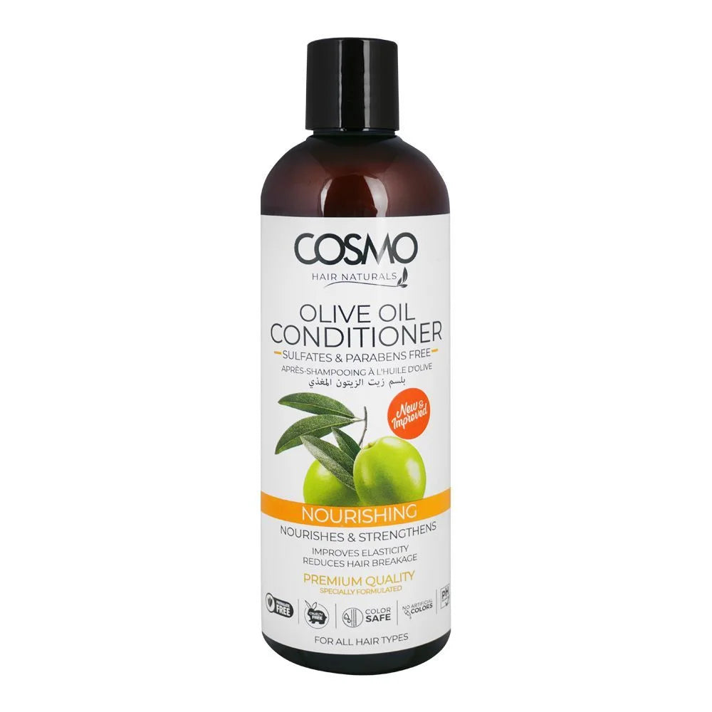 Cosmo Hair Naturals Olive Oil Conditioner, Sulfates & Parabens Free Cosmo