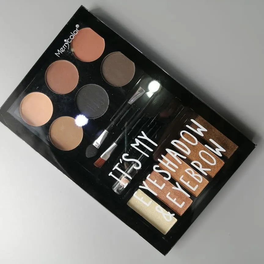 Merry Color It's My Eyeshadow & Eyebrow palette merry Color