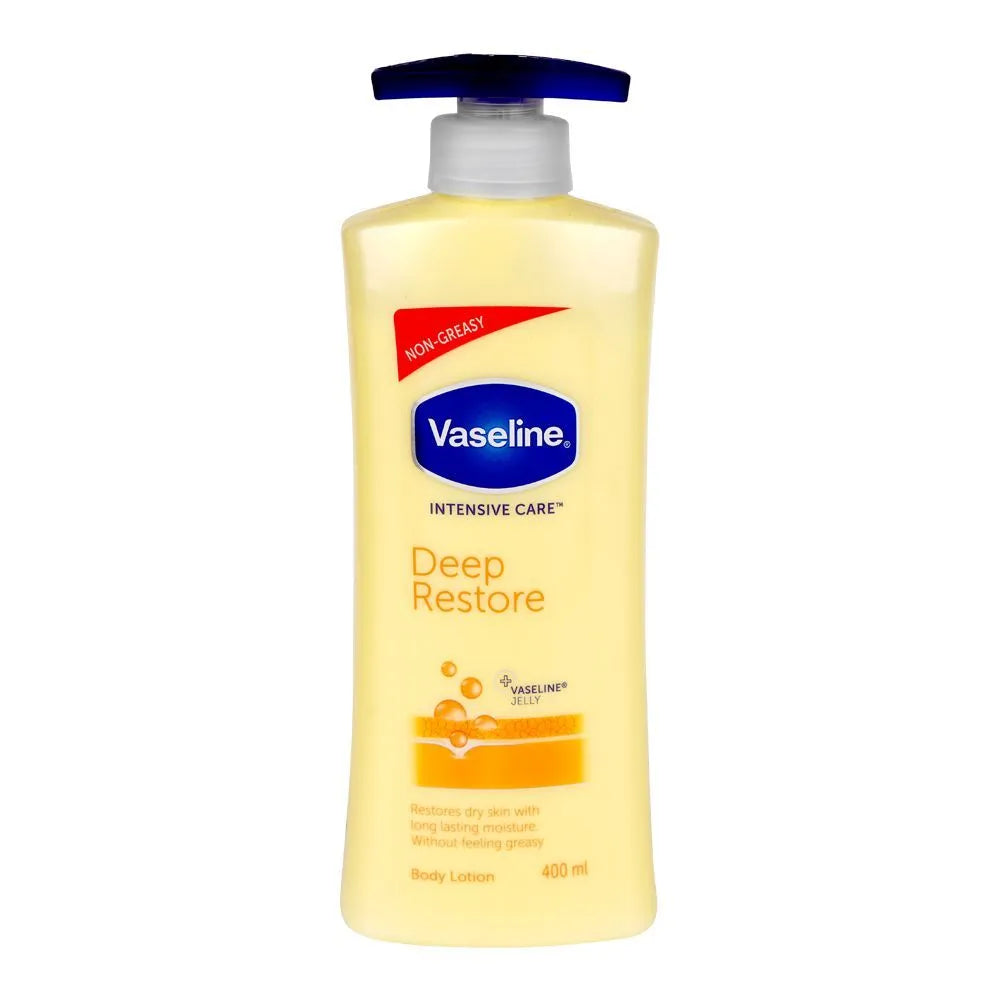 Vaseline Intensive Care Deep Restore Dry Skin Non-Greasy Body Lotion Vaseline