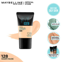 Original Maybelline - Fit Me Liquid Foundation Matte & Poreless Mini Tube Maybelline