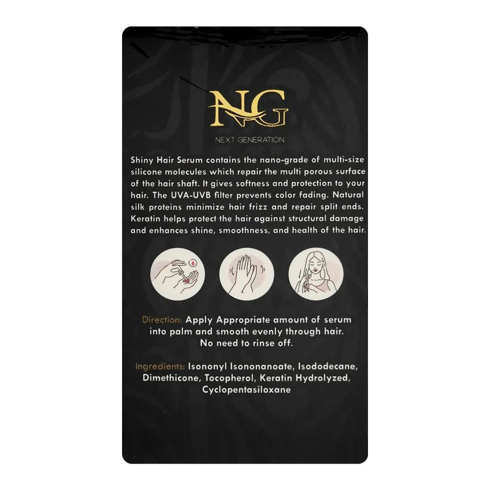 Next Generation Vitamin E Silky & Shiny Keratin Hair Serum Next generation