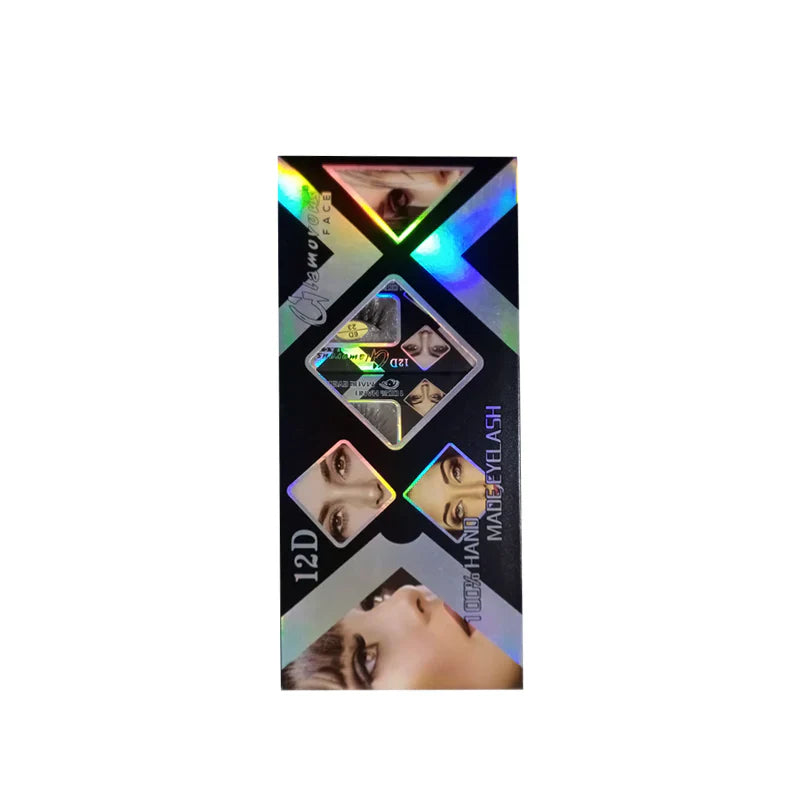 Glamorous Face 12D Mink Hair Eyelashes 10 Pieces GF 8068 Glamorous Face