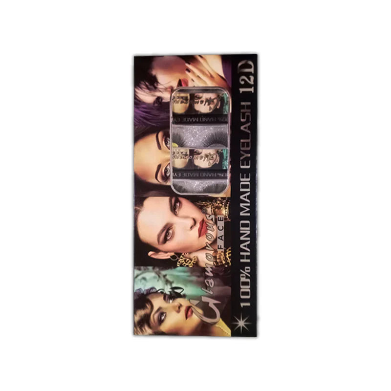 Glamorous Face 12D Mink Hair Eyelashes 10 Pieces GF 8067 Glamorous Face