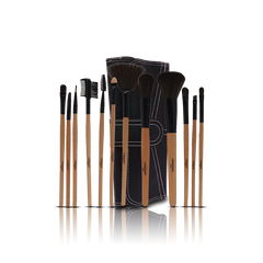 Glamorous Face 12 Piece Leather Brushset Glamorous Face