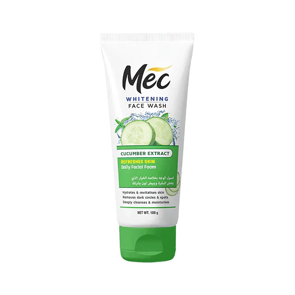 Mec Whitening Cucumber Extract Face Wash 100ML Meclay