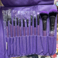 12 Piece Makeup Brush Set Cosmia.pk
