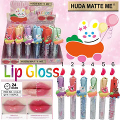 Huda Matte Me Cute Car Shape Lipgloss Huda Matte Me