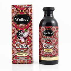 Wellice Sulfate Free Onion Shampoo - 500ml Wellice