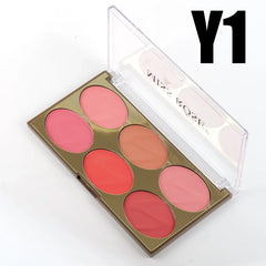 New Miss Rose Blush Palette  -  6 Colors Miss Rose