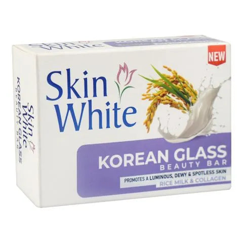 Skin White Korean Glass Beauty Soap – 120 g Skin White