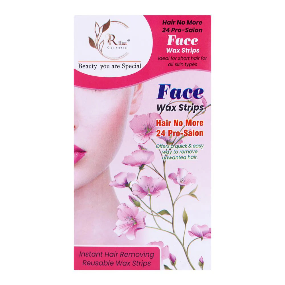 Rilza Cosmetics Face Wax Strips RILZA