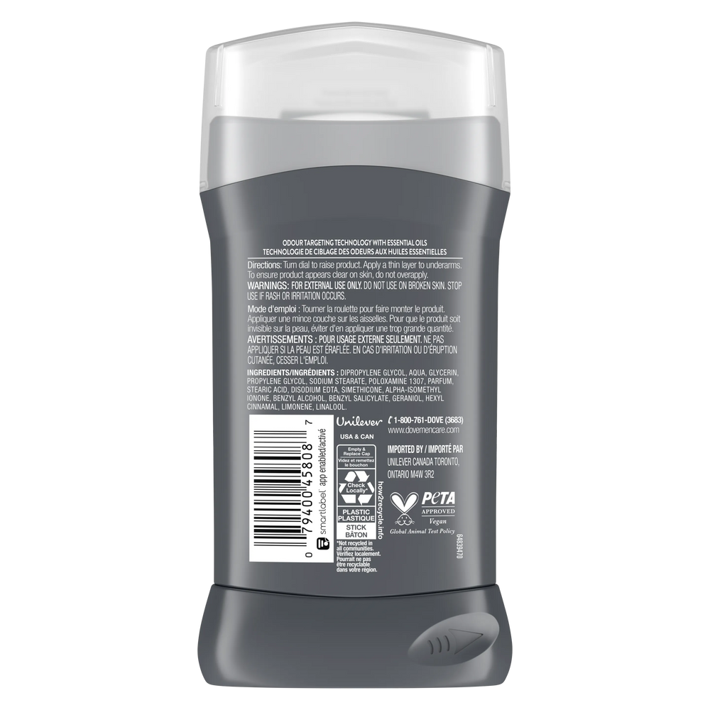 Dove Men+Care SportCare Deodorant Stick Fresh - 85g Dove