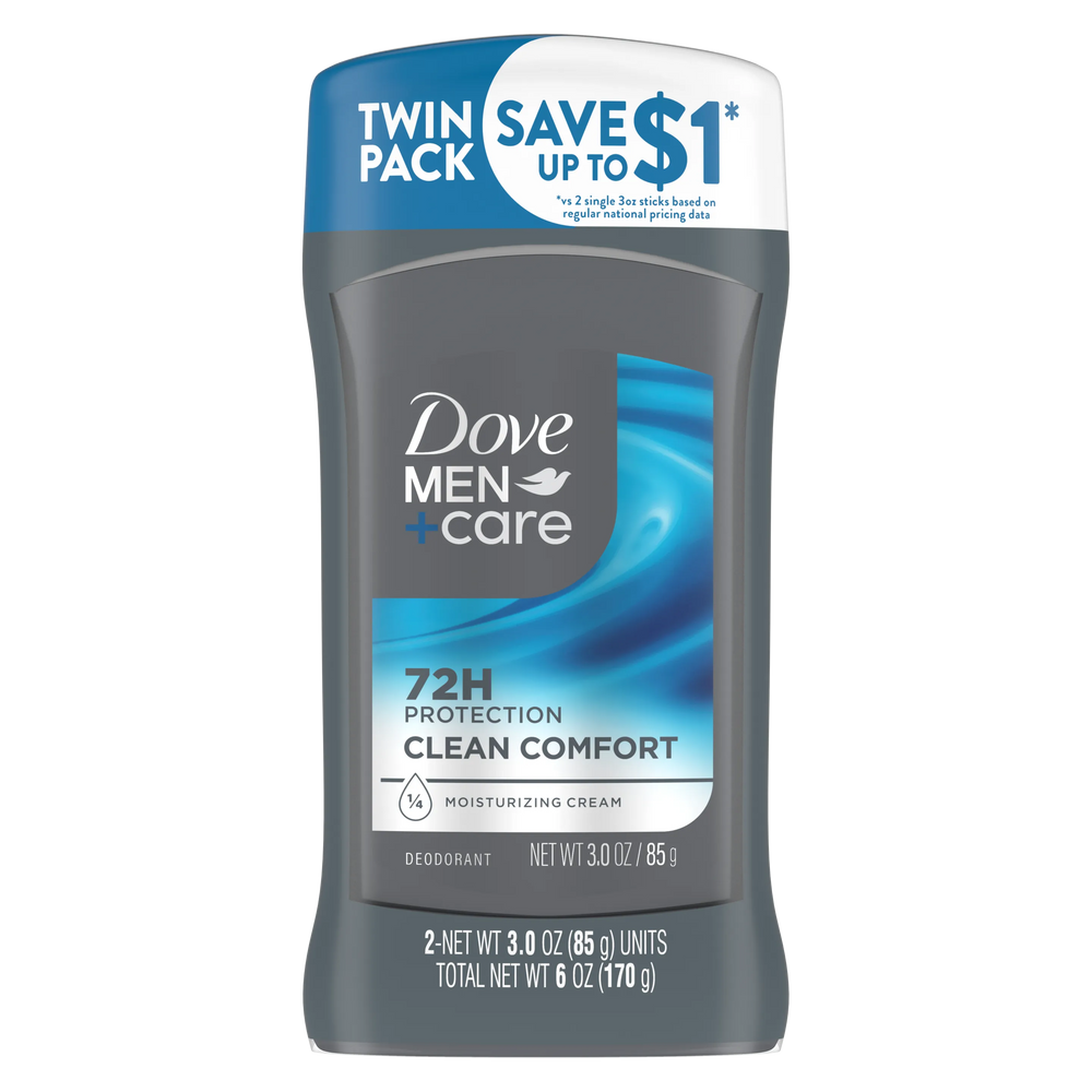 Dove Men+Care Clean Comfort Deodorant Stick - 85g Dove