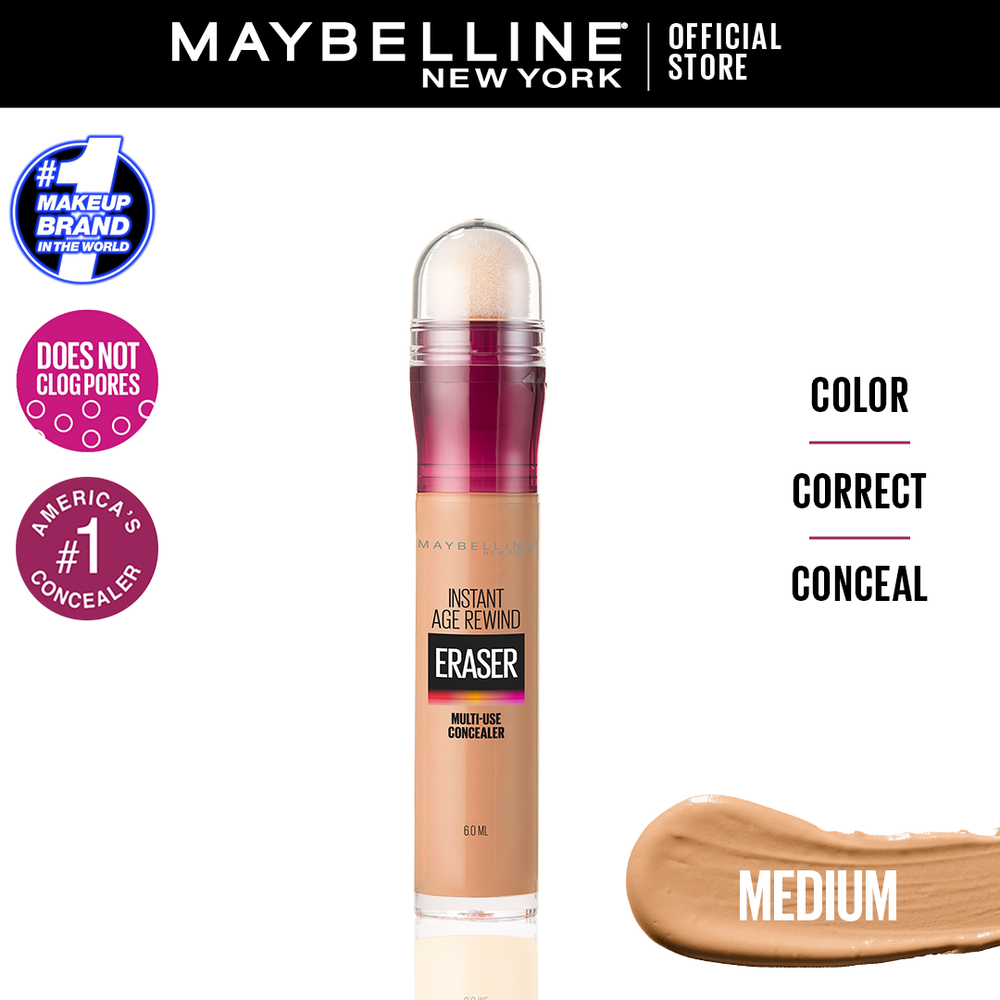 Maybelline Instant Age Rewind Eraser Dark Circles Concealer - 60ml Maybelline