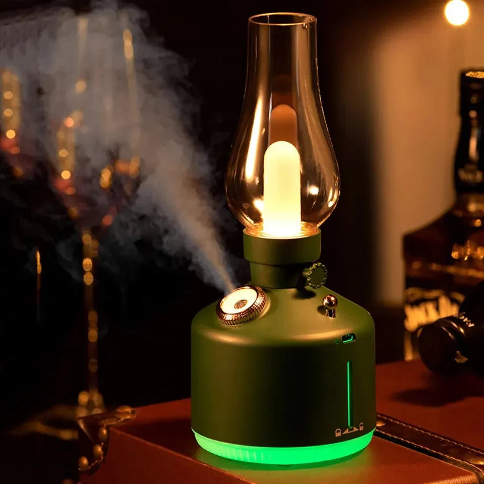 Vintage Rechargeable Night Light & Air Humidifier Steamer Cosmia.pk