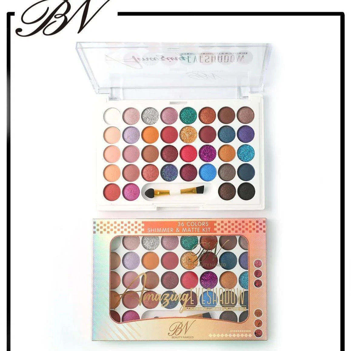 36 Colours Beauty Naked Eyeshade Naked