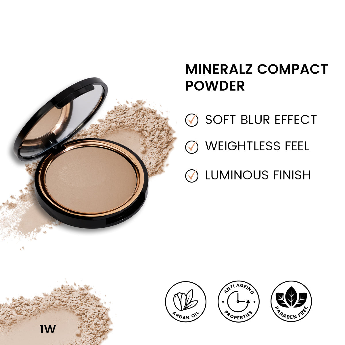 ST London - Mineralz Compact Powder cosmia.pk