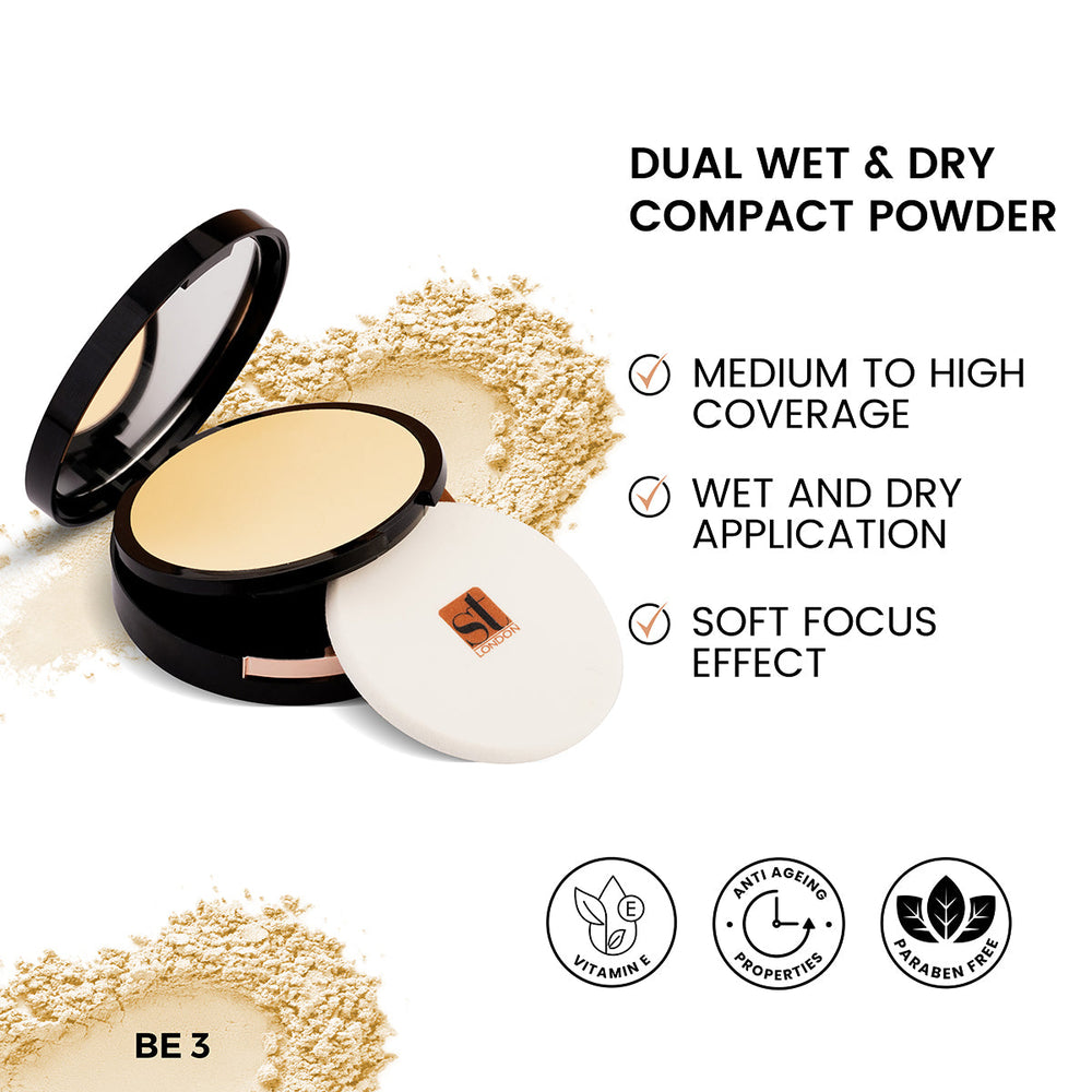 ST London - Dual Wet & Dry Compact Powder cosmia.pk