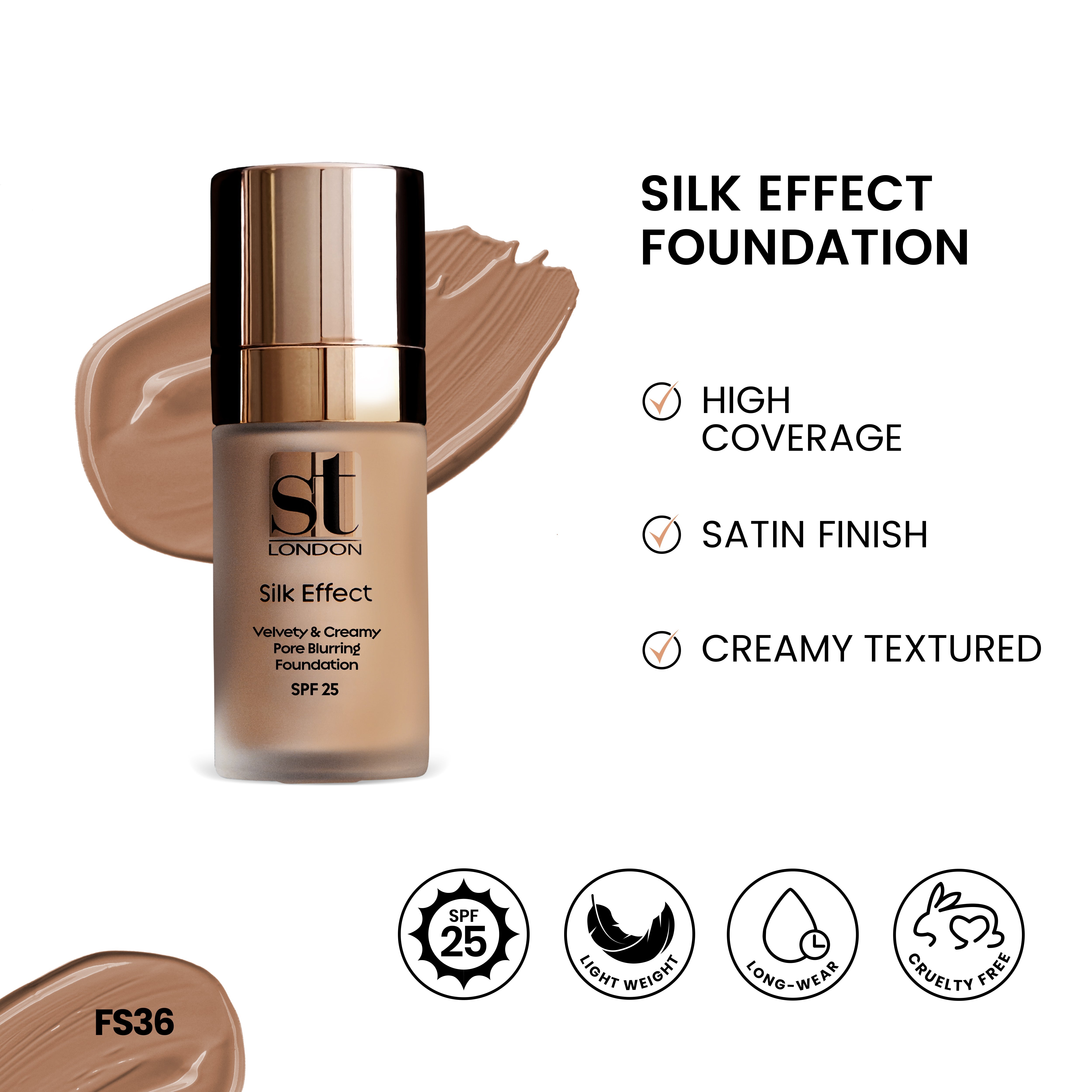 ST London - Silk Effect Foundation cosmia.pk