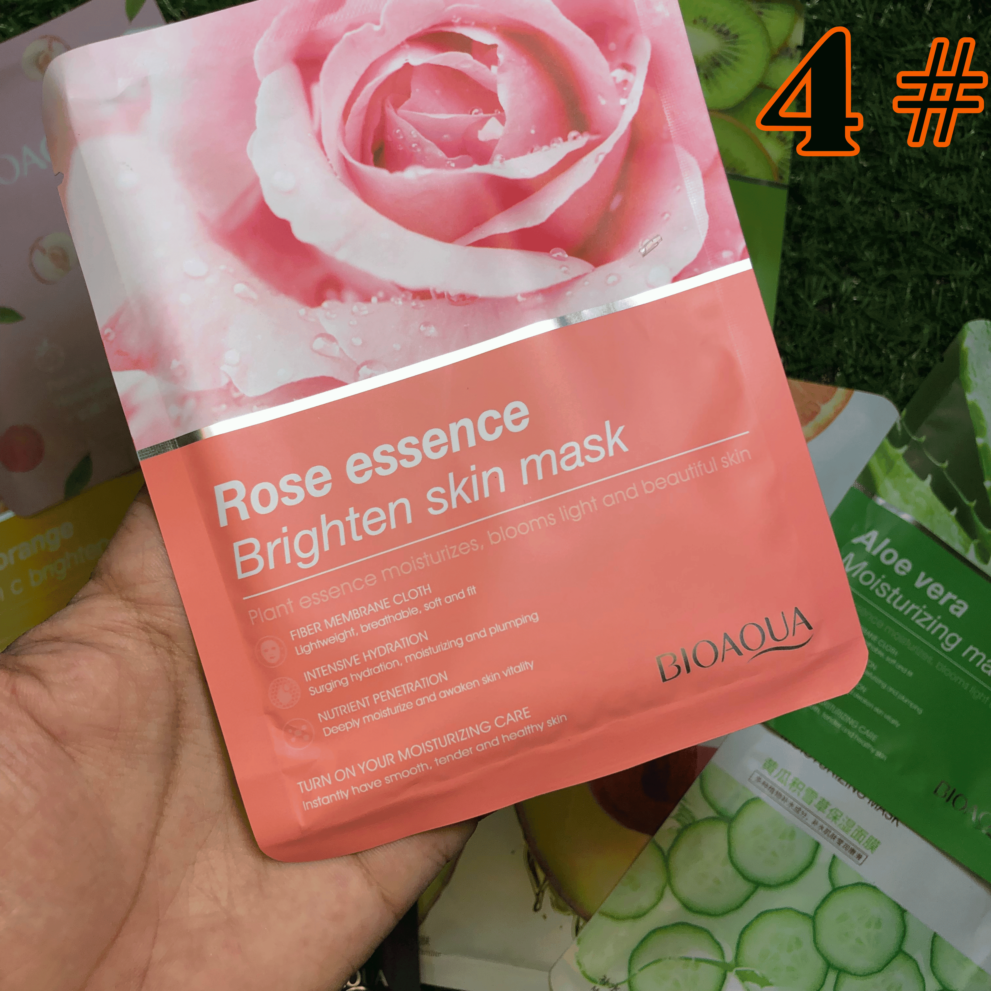 Moisturizing Face Sheet Mask - Imported - LIMITED STOCK 🚨 - 11 PACK Bioaqua
