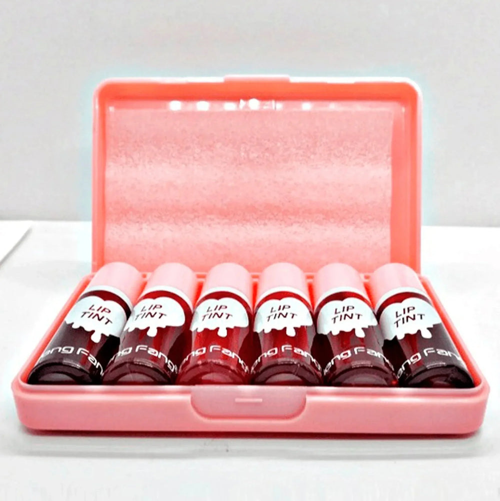 Heng Fang Lip and Cheek Tint 6 Pcs Set Heng Fang