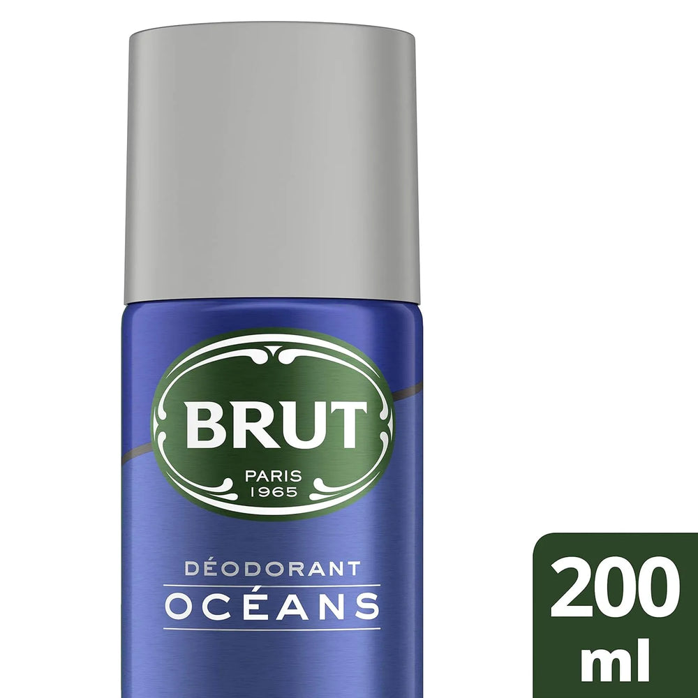 Oceans Deodorant Body Spray by Brut for Men - 200ml Brut