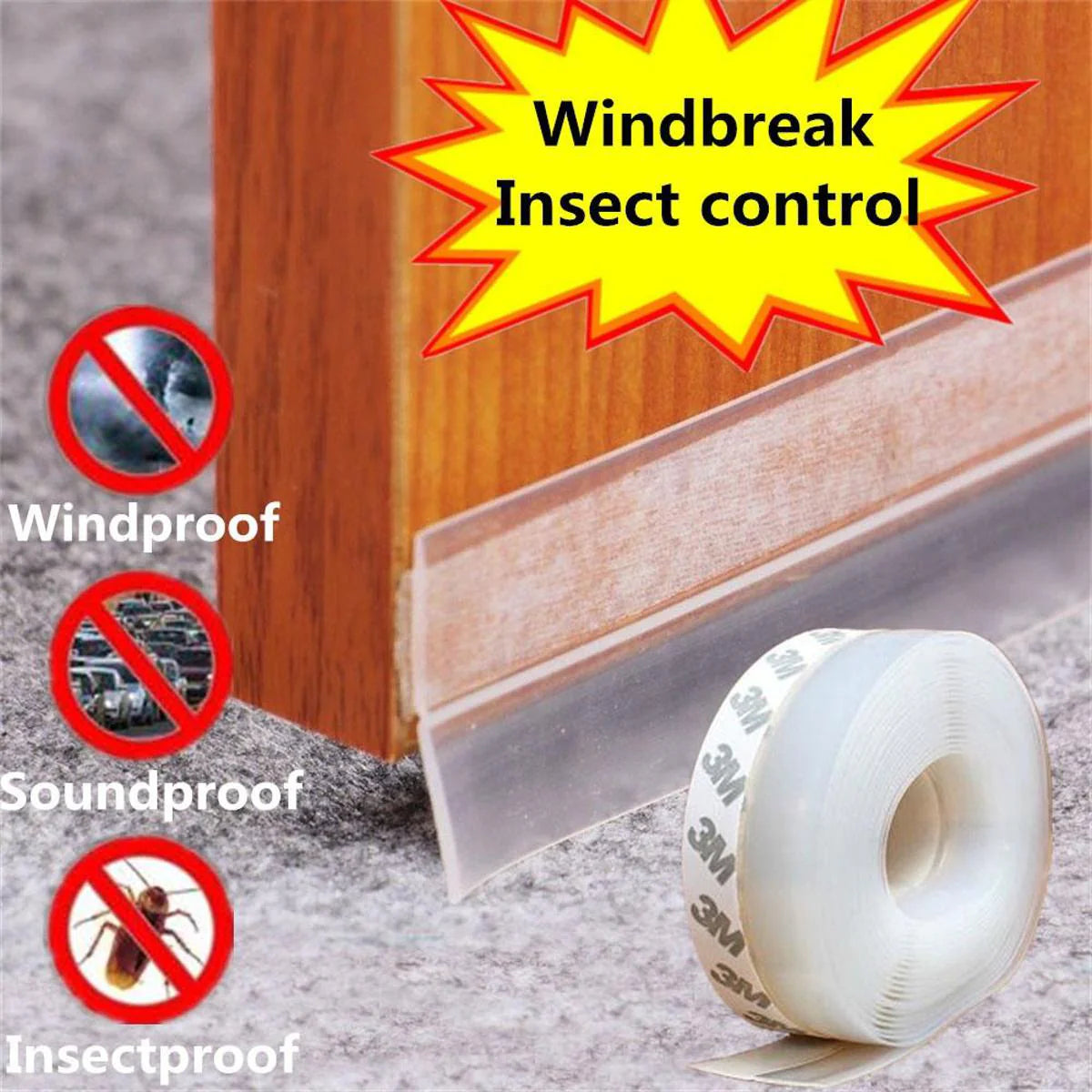 Silicone door and window sealing Tape Cosmia.pk